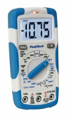 Produktbild von PeakTech P 1075 600V AC/DC Digitalmultimeter mit LCD-Display