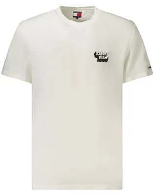 Produktbild von Nachhaltiges Herren T-Shirt Weiß mit Print – 95% Regenerative Baumwolle
