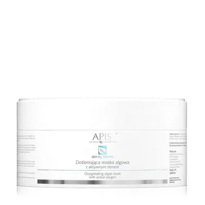 Zdjęcie produktu dla Apis - Oxy O2 Terapis - Dotleniająca maska do twarzy algowa z aktywnym tlenem 100g