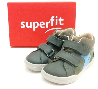 Produktbild von Superfit Kinder Klett Halbschuh grün 25