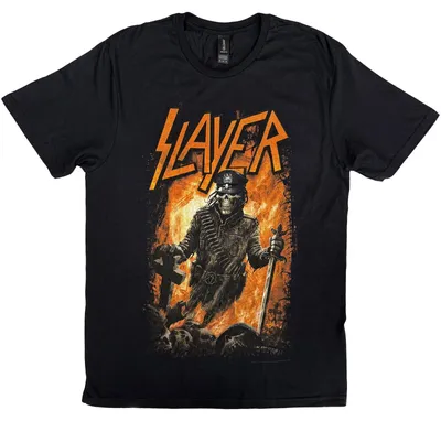 Obrázek produktu pro Slayer Aftermath Black L Tričko