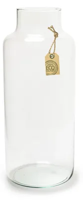 Produktbild von Jodeco Blumenvase - Glas - transparent - 35 x 14,5 cm