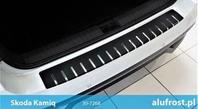 Produktbild von Schutzleiste für die Kofferraumkante Škoda Kamiq 2019- (Carbonfolie)