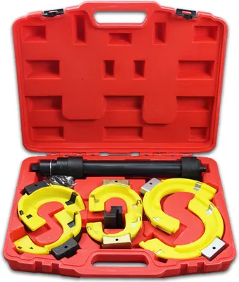 Produktbild von SWANEW Federspanner Universal Federspannersatz für Mc Pherson Federbeinsysteme Tuning Federbeine Tieferlegung Fahrwerk Spanner