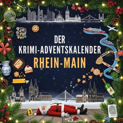 Produktbild von Der Krimi-Adventskalender Rhein-Main