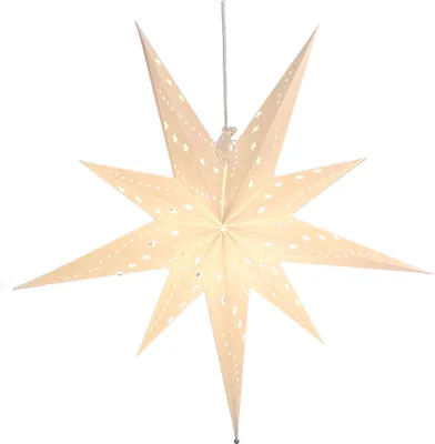 Produktbild von Weihnachtsstern "Heaven" weiß - 58x55 cm - Weihnachtsdekoration