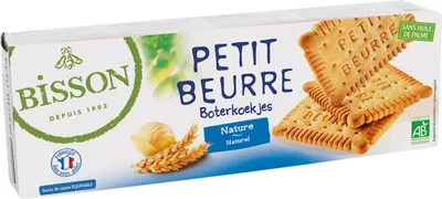HERBATNIKI MAŚLANE PETIT BEURRE BIO 150 g - BISSON