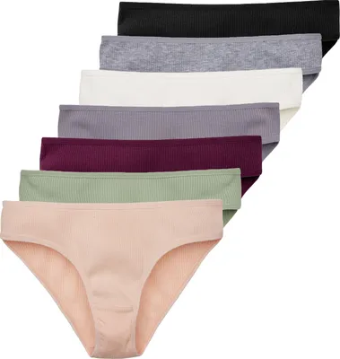 Produktbild von Tazzio Damen Slip 7er-Pack F901 (Mix Farben, M)