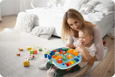Obrázok produktu pre Stolik edukacyjny 4w1 Ricokids niebieski 781900