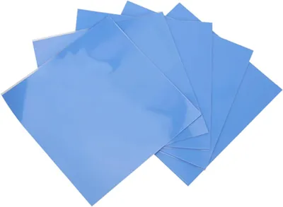 Productafbeelding van Thermisch Geleidende Pad - Siliconen Koelpasta - Warmte Overbrengen - Hoge Isolatie - 100x100x5mm - Grijs