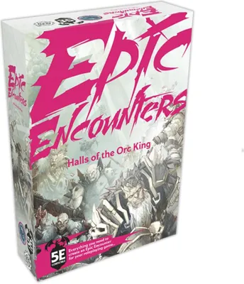 Obrázek produktu pro Epic Encounters Halls of the Orc King - Miniatury - Příslušenství pro stolní RPG - ENG Edition