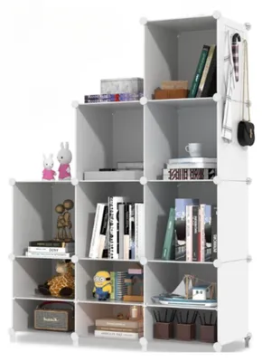 Image de Étagère modulaire avec 9 compartiments de rangement