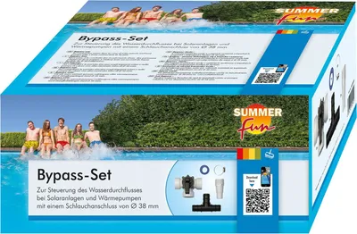 Produktbild von Summer Fun 2600005SF, Umgehungs-Bausatz für Solar-Poolheizung, 3,8 cm, 500 g, Box, 250 mm, 115 mm