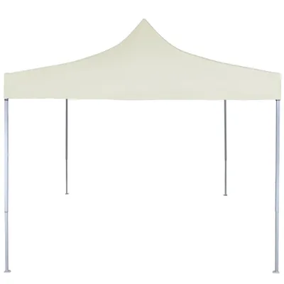 Produktbild von vidaXL Profi-Partyzelt Faltbar 2×2 m Stahl Creme
