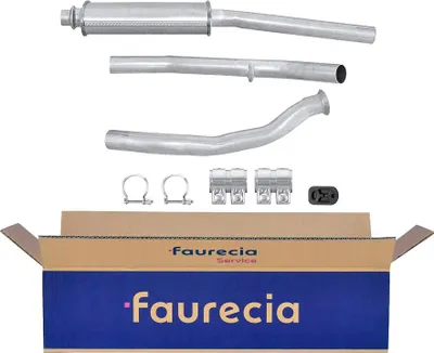 Image de Silencieux central FAURECIA IAM-Expertise pour, entre autres, PEUGEOT 206