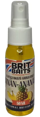 Productafbeelding van BritBaits Spray, Banaan-Ananas smaak, 50 ml