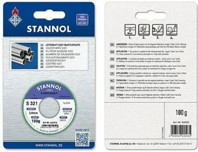 Produktbild von STANNOL Bastlerlot Nr. 940023 SB 100 g