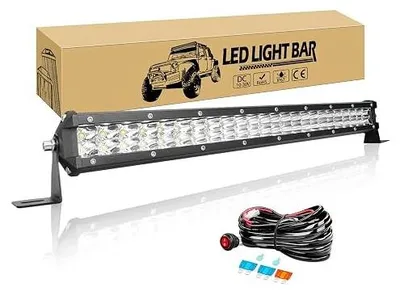 Zdjęcie produktu dla Reflektor roboczy LED 20 cali 144W biały do samochodu ciężarówki atv