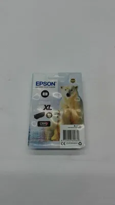 Produktbild von Epson Polar bear Singlepack Photo Black 26XL Claria Premium Ink, Hohe (XL-) Ausbeute, Foto schwarz, Tinte auf Farbstoffbasis, 8,7 ml, 1 Stück(e), 400 Seiten