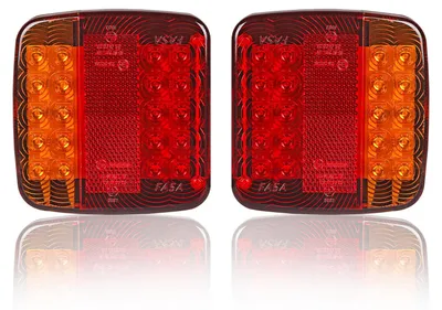Obrázek produktu pro LED zadní světla pro přívěsy – vodotěsné osvětlení pro karavany, nákladní vozidla a dodávky