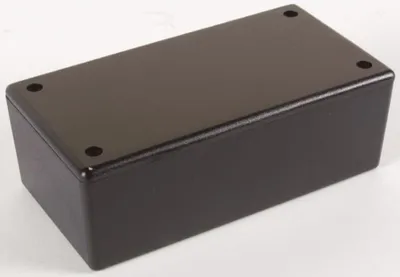 Immagine prodotto di Scatola di plastica - Nera 130 X 70 X 45 mm