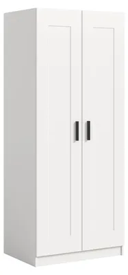 Produktbild von Garderobenschrank Kleiderschrank Visby | 2-türig | weiß