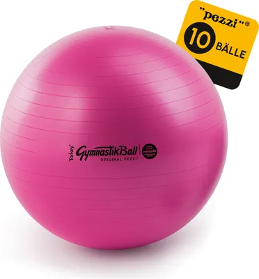 Produktbild von 10 Original Pezzi® Gymnastikball MAXAFE - platzsicher - rubinrot