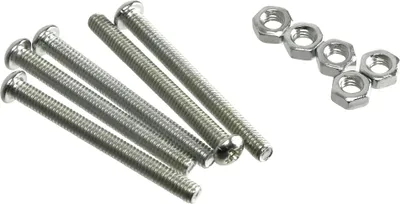 Zdjęcie produktu dla MASTERPROOF, zestaw śrub gwintowanych, M4x40, DIN 933, 5 szt