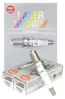 Immagine prodotto di 2 candele di accensione KR9CI NGK 7795, tecnologia IRIDIUM4, filettatura SAE