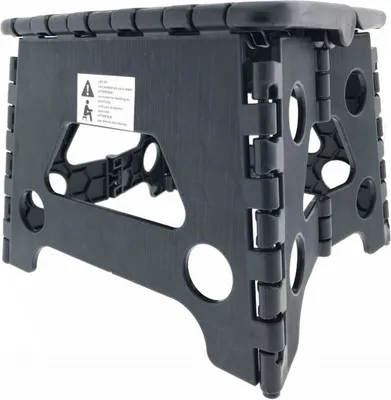 Produktbild von Benson 11507 Klapptritt Trittstufe Klapphocker 23x19x19cm Einstiegshilfe Hocker Camping 80kg