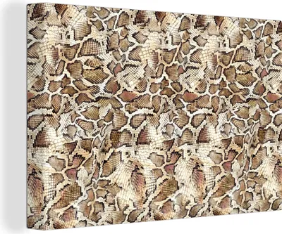 Obrázok produktu pre OneMillionCanvasses® - Maľba na plátne - Obraz na plátne Nástenná maľba na plátne - Had - Zvieratá - Dizajn - 150x100cm - Fotografia na plátne - maľba