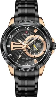Immagine prodotto di Orologio NAVIFORCE RO-29576 - Nero/Oro Rosa KP29576