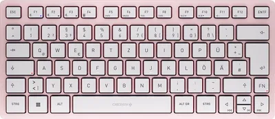 Image de CHERRY TAS KW 7100 MINI BT Wireless DE-Layout Cherry Blossom