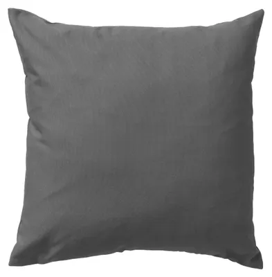 Produktbild von Dutch Decor Outdoor Dekokissen Unifarbe Santorini 45x45 cm Grau