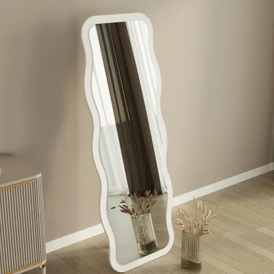 Immagine prodotto di Bissone - Specchio, 50x160h cm Bianco, Forma Rettangolare
