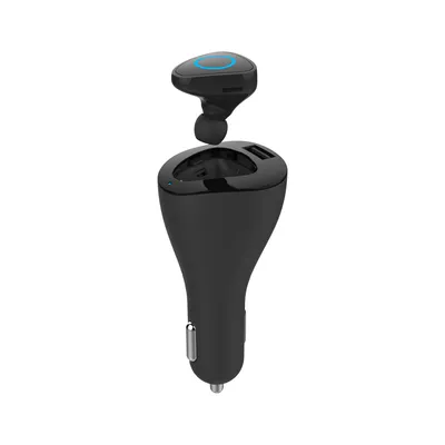 Obrázok produktu pre KrugerMatz Traveler Bluetooth Headset s nabíjačkou, čierny, , KM0397