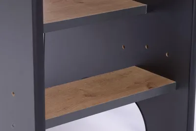 Produktbild von Lernturm Kinder ab 1 Jahr - Lernstuhl Montessori Höhenverstellbar Bis 30 kg Grau