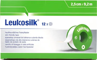 Produktbild von LEUKOSILK 2,5 cmx9,2 m