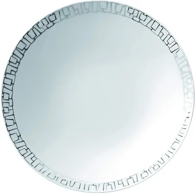 Imagen del producto de Rosenthal, plato hondo para sopa, 24 cm, colección TAC Gropius, acabado Skin, color platino, referencia 11280-403239-10324