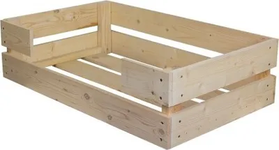 Produktbild von Hundebett Rocky Natur ohne Kissen 80x50x21cm