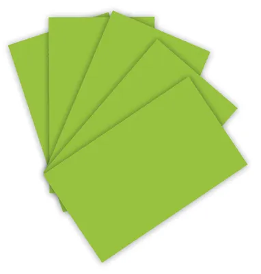 Produktbild von folia Tonpapier 130g/qm DIN A3, 50er Pack, Maigrün