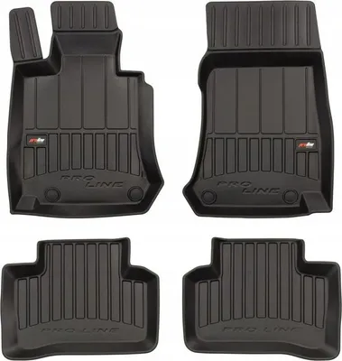 Imagen del producto de Alfombrillas y tapetes sencillos para Mercedes GLC X253, modelos a partir de 2015-2022, diseño 3D con borde elevado