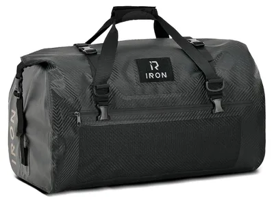 Image de Sacoche moto, sac de voyage 70L, étanche, sac de selle arrière, sac de selle, sac de voyage avec sangles d'épaule