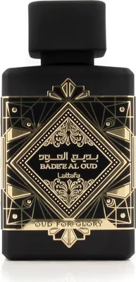 Produktbild von Lattafa Badee Al Oud – Oud for glory, Unisex, 100 ml, Nicht nachfüllbare Flasche, Flüssiges Parfüm, Bergamotte, Schwarze Johannisbeere, Rosa Pfefferkorn, Karamell, Oud, Pfingstrose
