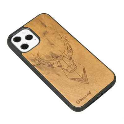 Obrázek produktu pro Bewood Drevený kryt Apple iPhone 12 / 12 Pro Jeleň Imbuia