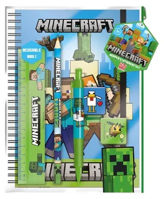 Imagen del producto de Set de material escolar de Minecraft