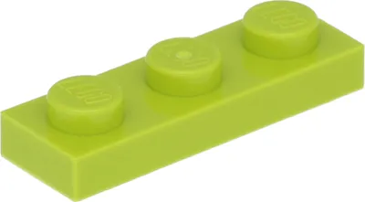 Obrázek produktu pro Lego® 1x3 deska 3623 - 100 dílků Vápno