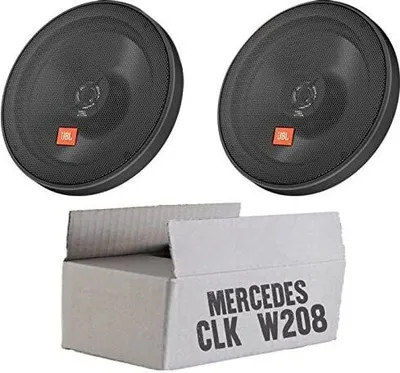 Produktbild von JBL STAGE2 624 | 2-Wege | 16,5cm Koax Lautsprecher - Einbauset passend für Mercedes CLK W208 Front - justSOUND