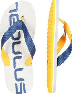 Produktbild von Nebulus Flip Flops PEED Herren, Badeschuhe , Badelatschen , P4503 - Herren, navy-gelb, 45 - 46