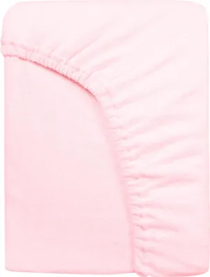 Image de Drap éponge avec élastique 160x200 006 rose poudré Darymex
